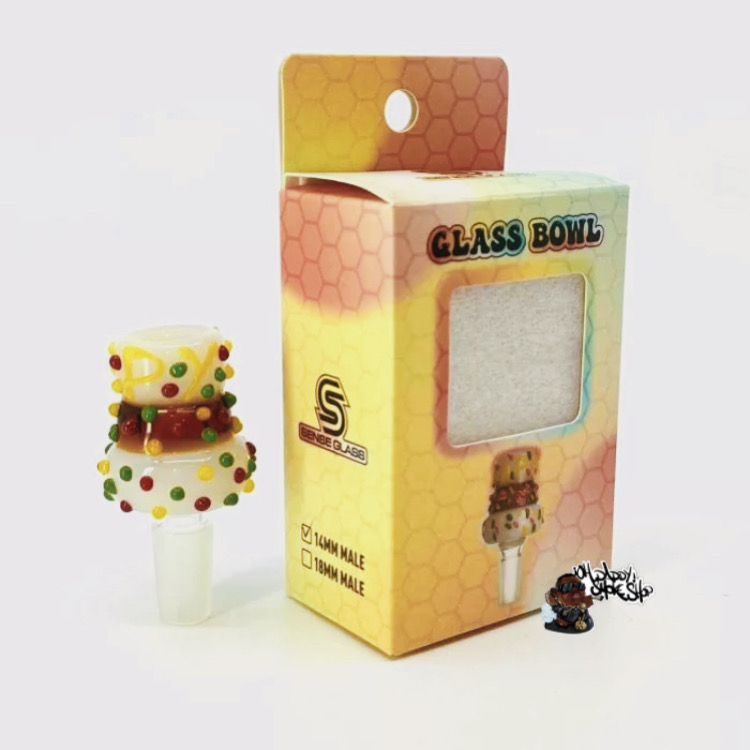 Sense Glass Pastel Bowl 18 mm