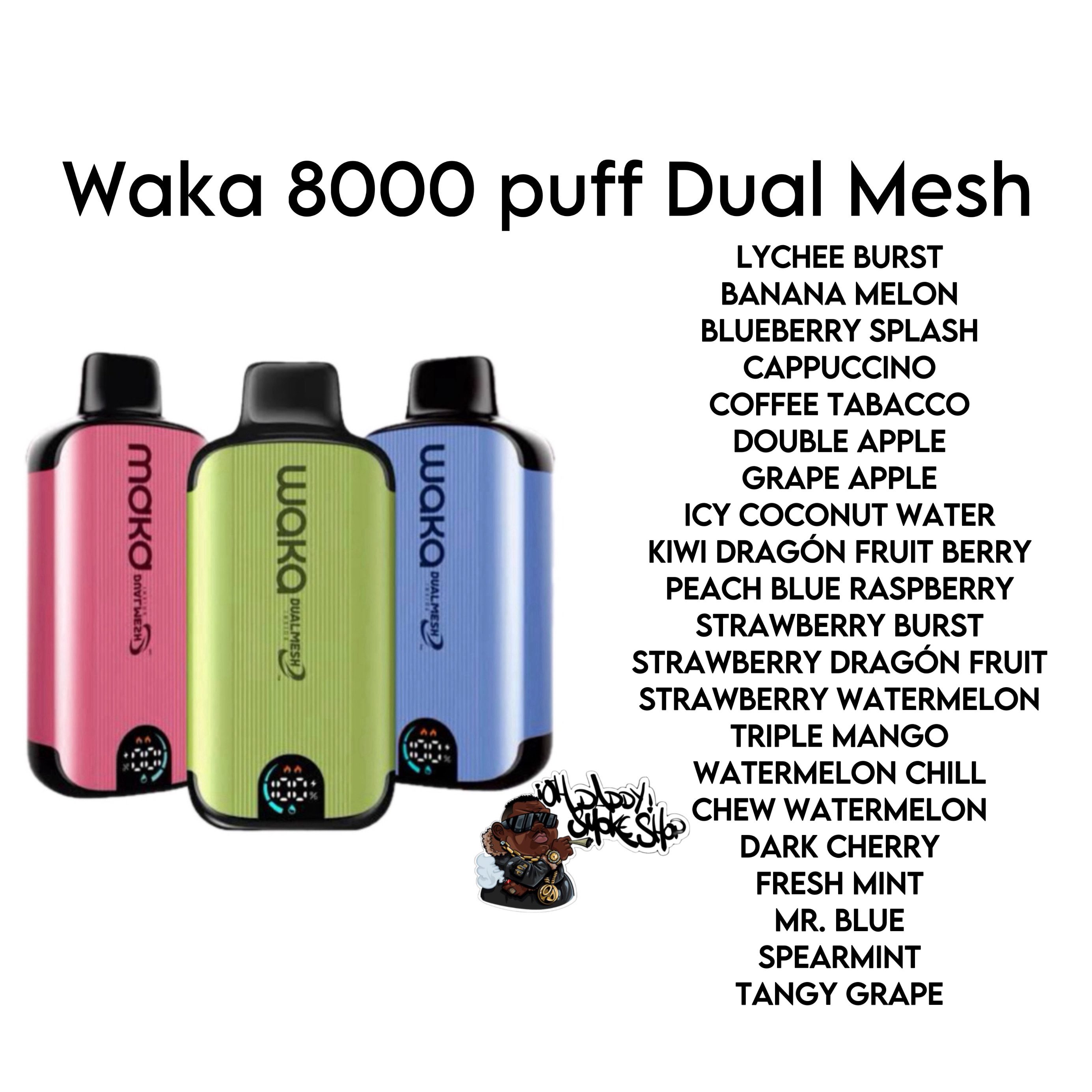 Waka 8000 puff