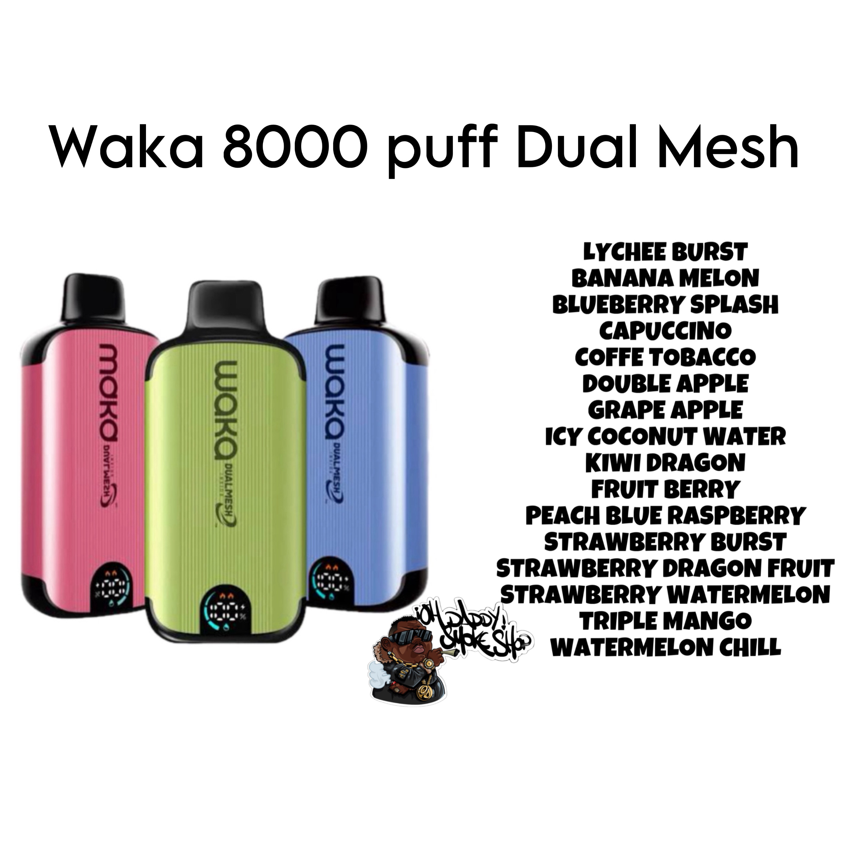 Waka 8000 puff